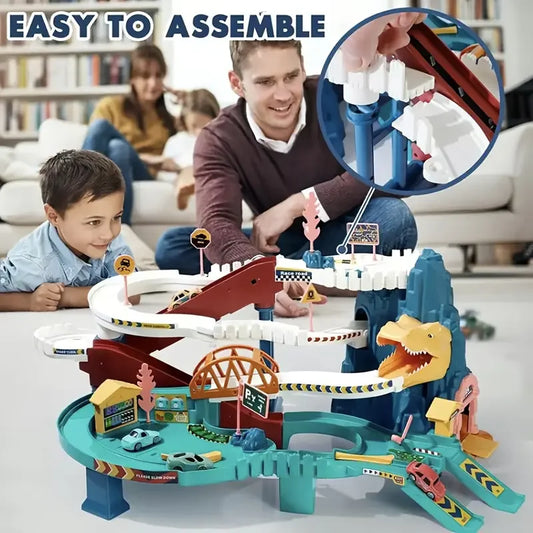 Dinosaur Mountain Climbing Track Set