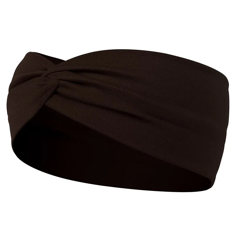Leopard Print Elastic Knitted Headbands