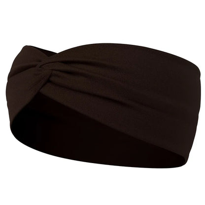 Leopard Print Elastic Knitted Headbands