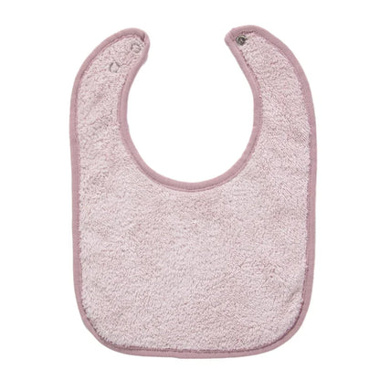 Solid Terry Towel Baby Bibs