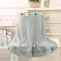 Ruffled Muslin Baby Swaddle Blankets