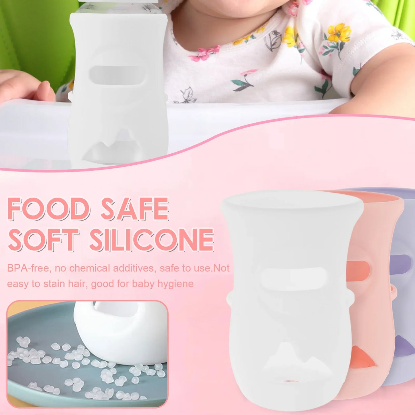 Silicone Baby Bottle Cover