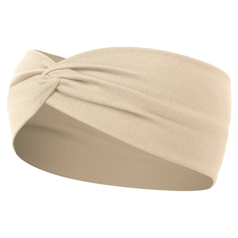 Leopard Print Elastic Knitted Headbands