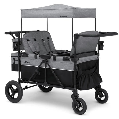 4 Seater Stroller Wagon with Convertible Seats