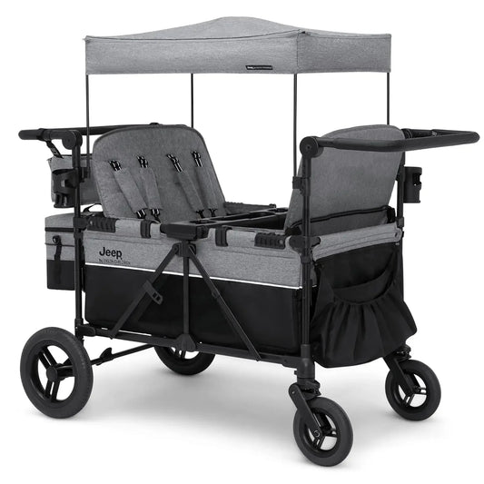 4 Seater Stroller Wagon with Convertible Seats