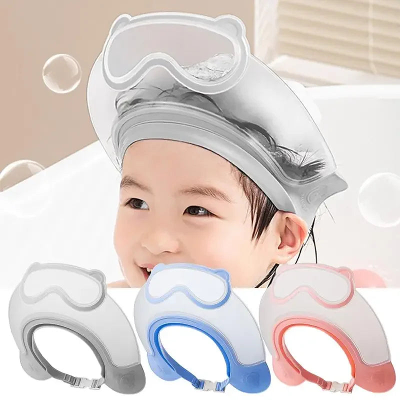Adjustable Waterproof Toddler Shower Cap