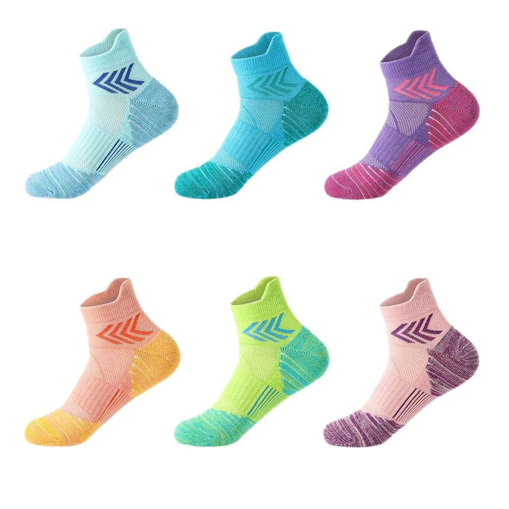 5 Pairs Women Basketball Socks