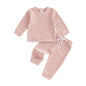 Toddler Girl Floral Print Jogger Pants Set