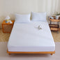 Sanitizing Waterproof Cooling Mattress Protector Set - Hypoallergenic