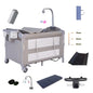 Bedside Baby Crib with Changing Table