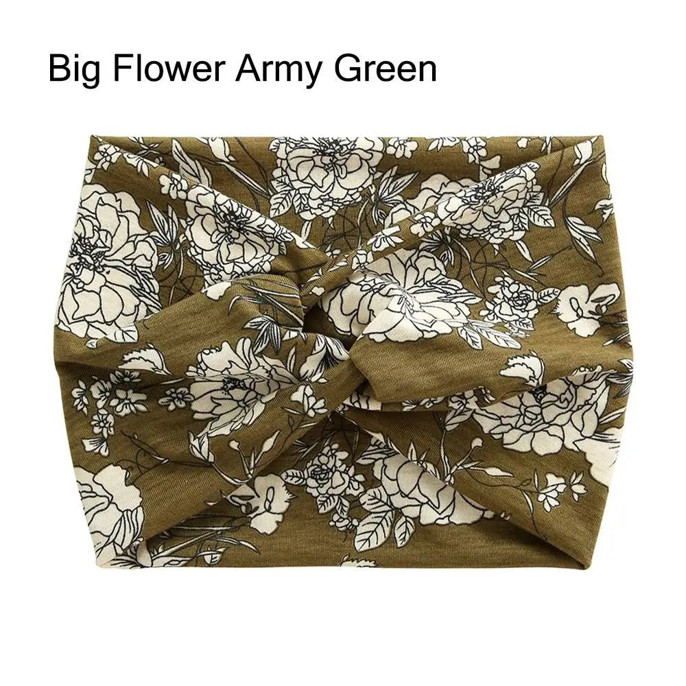 Twisted Thick Wide Head Wraps for Women