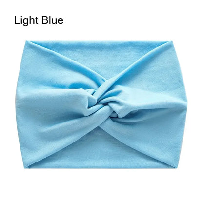 Twisted Thick Wide Head Wraps for Women