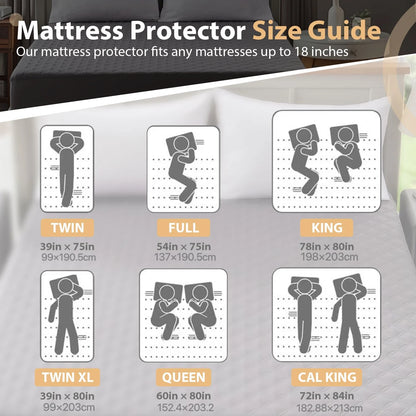 Waterproof Mattress Protector, Washable