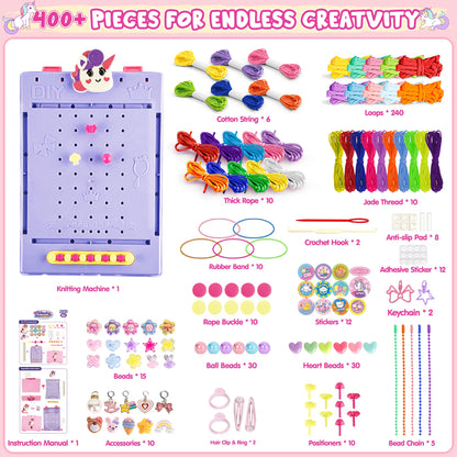 400PCS Weaving Loom Kit