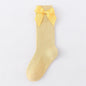 Girls Knee High Socks With Bows