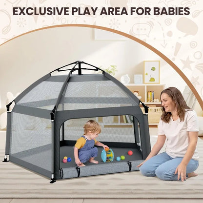 Portable Outdoor Playpen for Babies and Toddlers