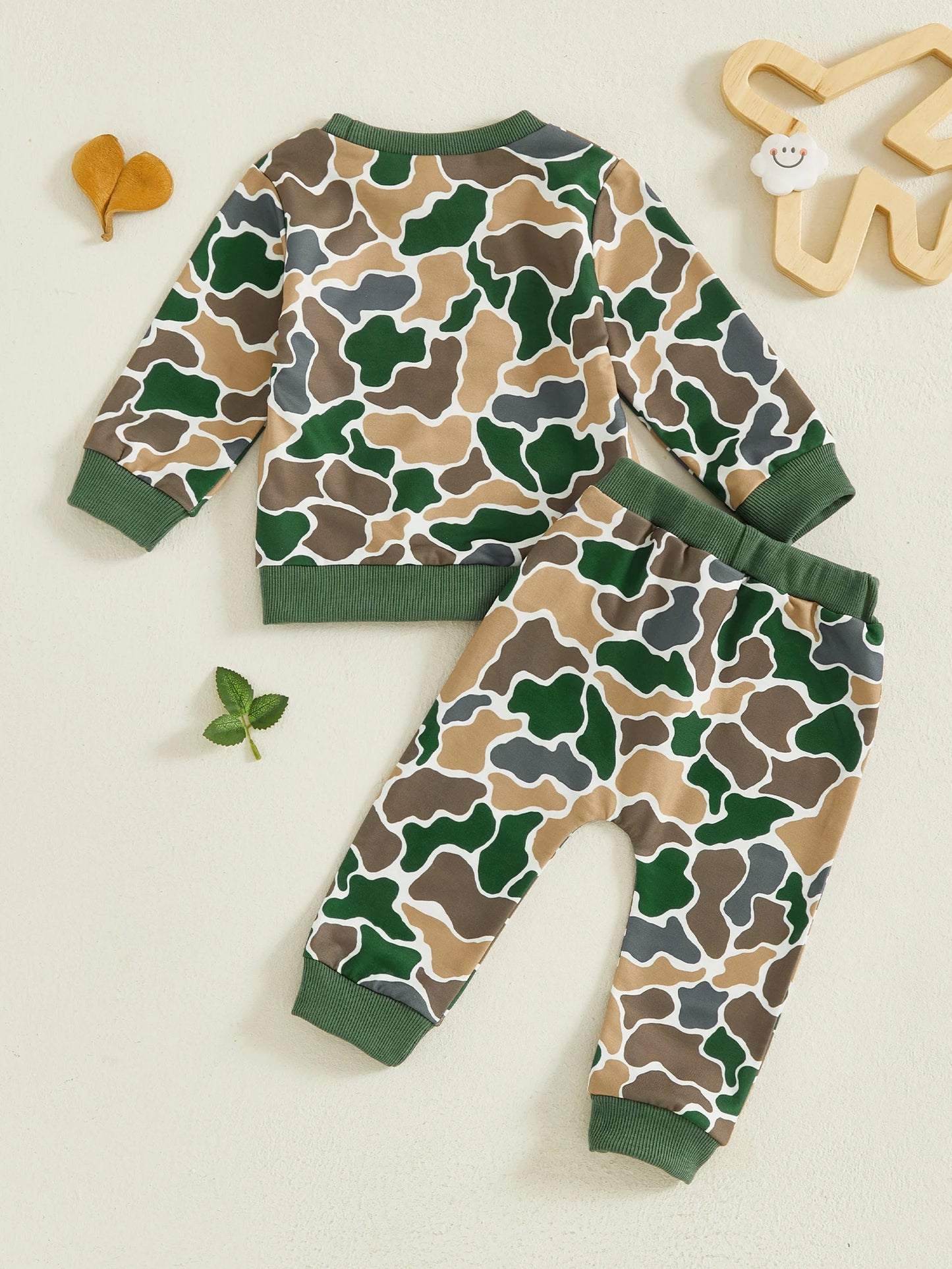 Dinosaur Print T-Shirt with Denim Jeans Set