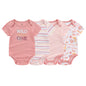 Newborn Fashion Cartoon 4-piece jumpsuit