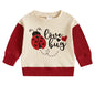 Adorable Infant Ladybug Patterned Sweatshirts