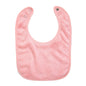 Solid Terry Towel Baby Bibs