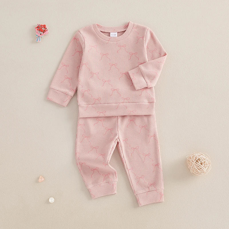 Toddler Girl Floral Print Jogger Pants Set