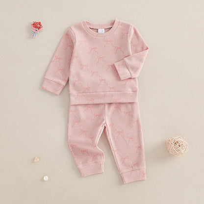 Toddler Girl Floral Print Jogger Pants Set