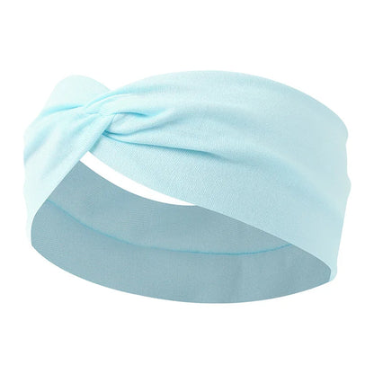 Leopard Print Elastic Knitted Headbands