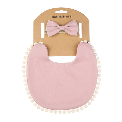 2Pcs/Set Muslin Cotton Baby Burp Cloths