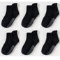 6 Pairs/lot Anti-slip Boat Socks
