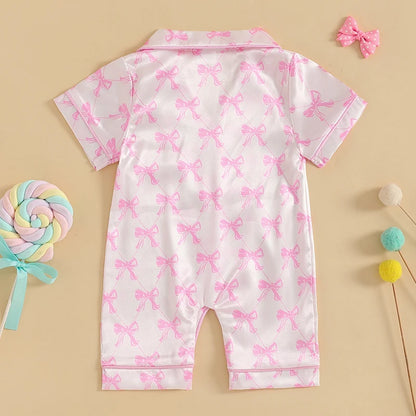 Toddler Girls Floral Print Romper
