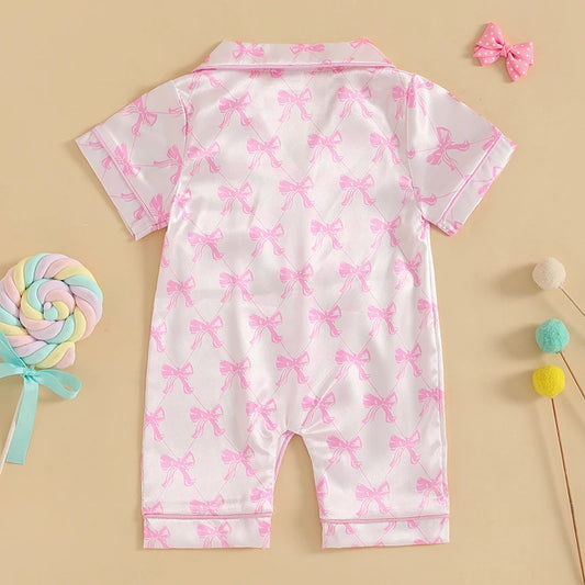 Toddler Girls Floral Print Romper