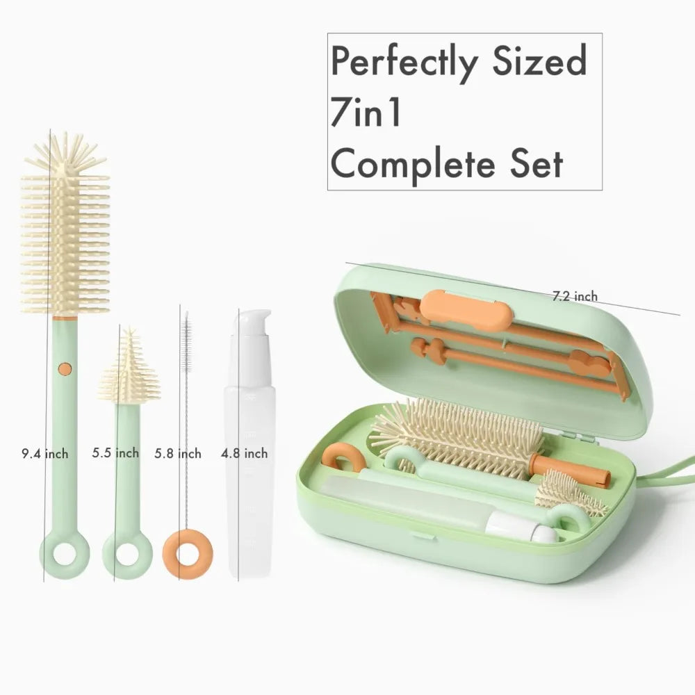 Travel Baby Bottle & Breast Pump Cleaning Kit