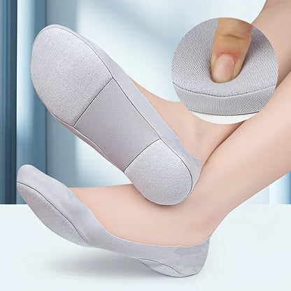 1Pair 3D Arch Massage Breathable Invisible Socks