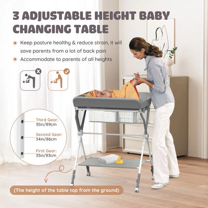 Folding Diaper Changing Station