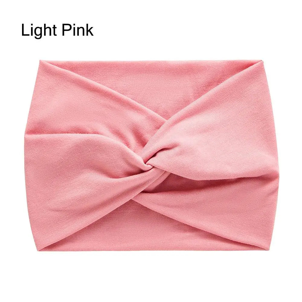 Twisted Thick Wide Head Wraps for Women