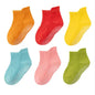 6 Pairs/lot Anti-slip Boat Socks