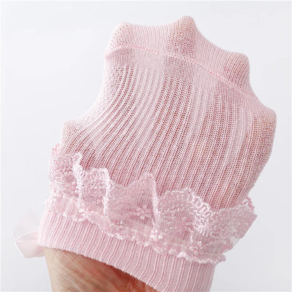 Baby Girls Cotton Lace Socks